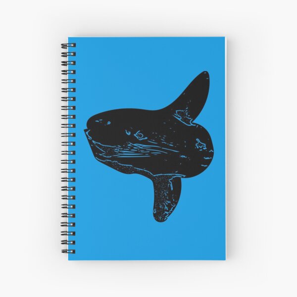 Vista previa del artículo con la obra «Mola Mola Ocean Sunfish Diseño Negro», diseñado y vendido por designsasstultd.