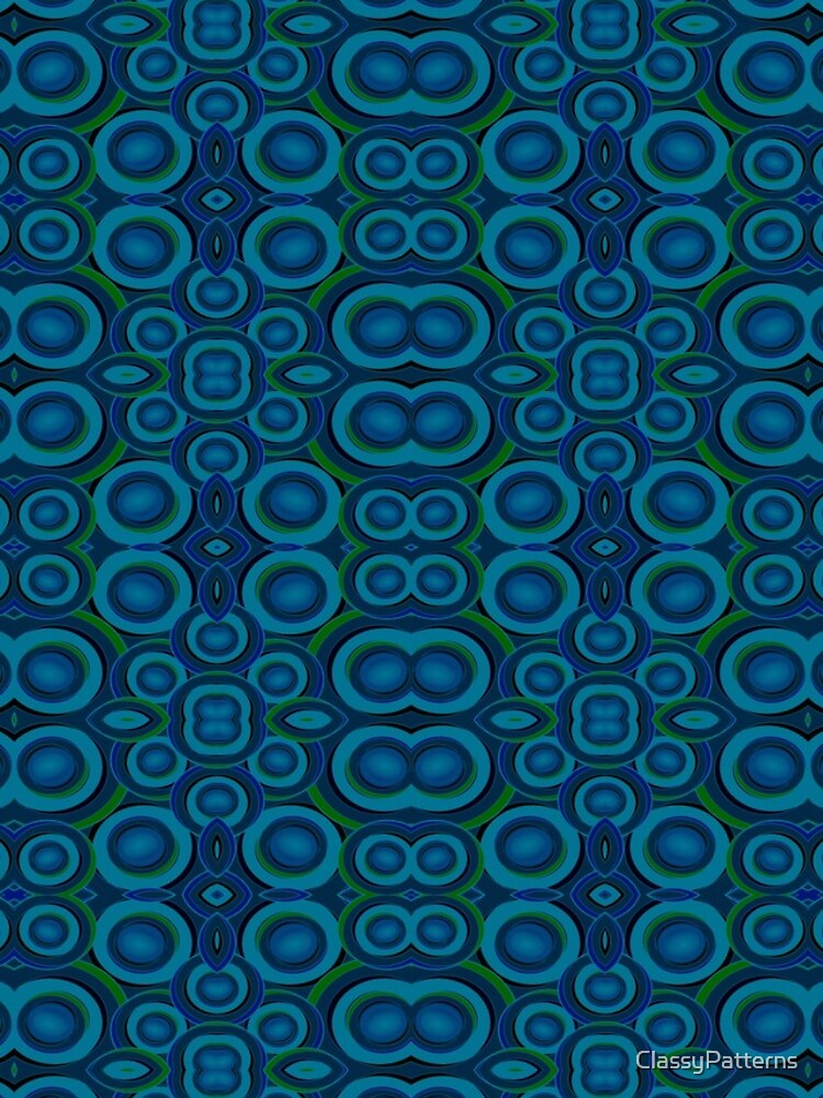 Thumbnail 5 of 5, iPhone Case, Modern Geometric Patterns Using Circles Design 5 designed and sold by ClassyPatterns.