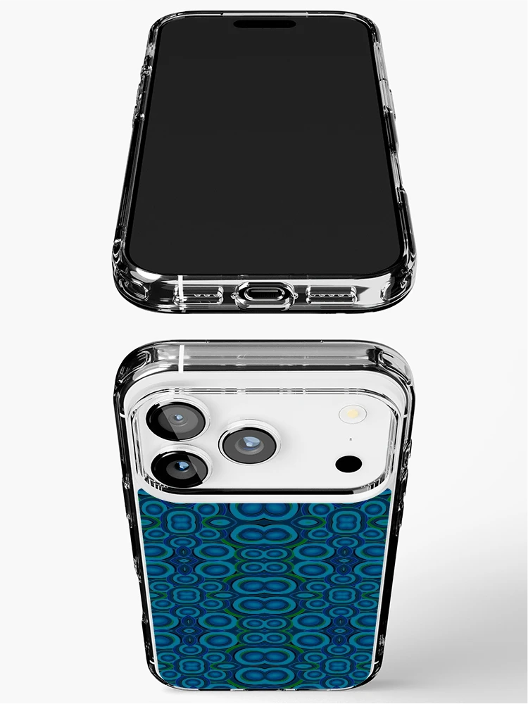 Thumbnail 3 of 5, iPhone Case, Modern Geometric Patterns Using Circles Design 5 designed and sold by ClassyPatterns.