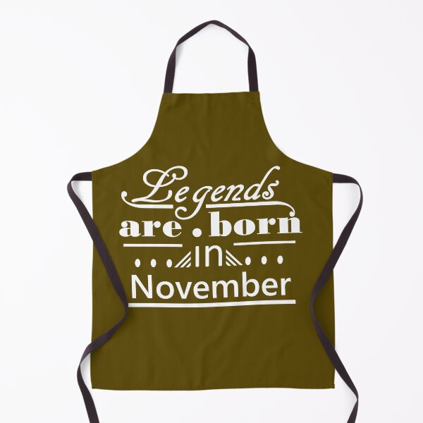 Item preview, Legends are Born in November designed and sold by ProtonPrints.