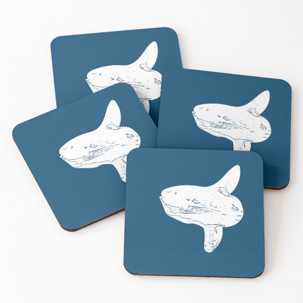 Item preview,  Mola Mola Ocean Sunfish White Design  designed and sold by designsasstultd.
