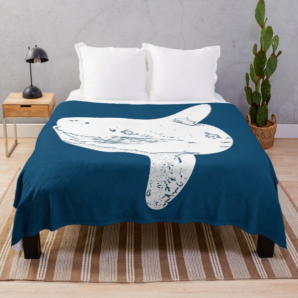 Item preview, Mola Mola Ocean Sunfish White Design designed and sold by designsasstultd.