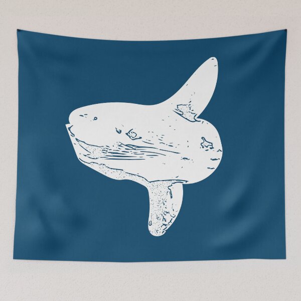 Item preview,  Mola Mola Ocean Sunfish White Design  designed and sold by designsasstultd.