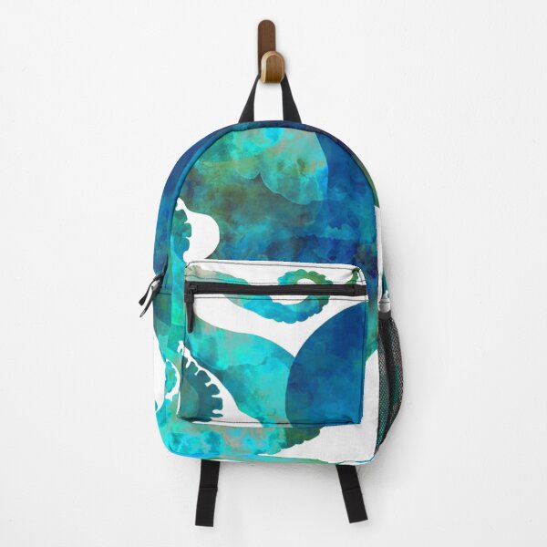 Item preview, Octopus in blue and green! designed and sold by Rush Whitacre.