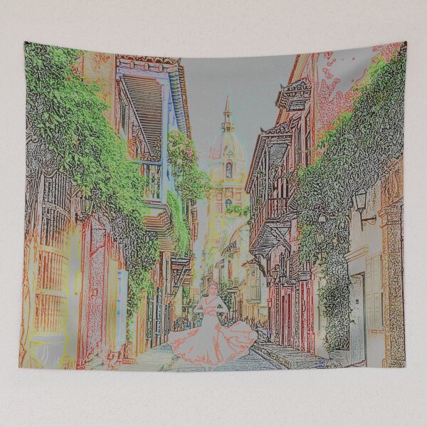 Item preview, Woman of Cartagena designed and sold by janraydesigns.
