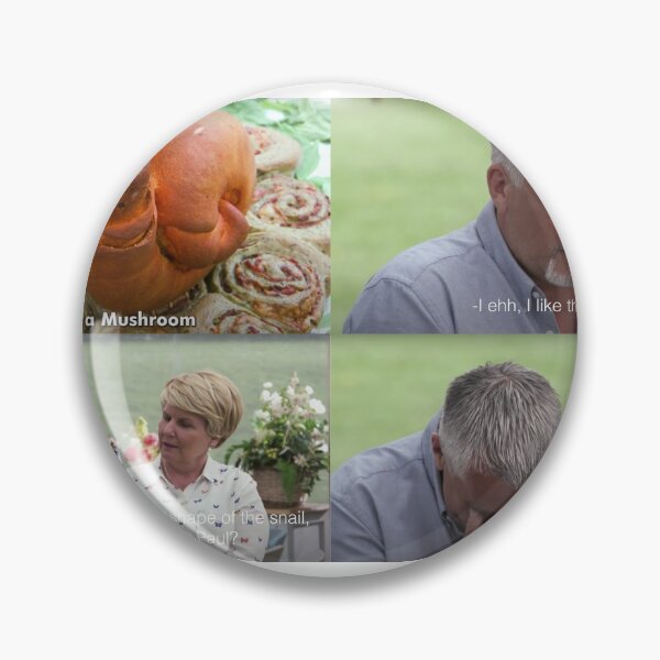 Item preview, Cheeky snail bread sequence Paul Holywood the great british baking show designed and sold by TheBritishShop.