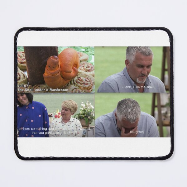 Item preview, Cheeky snail bread sequence Paul Holywood the great british baking show designed and sold by TheBritishShop.