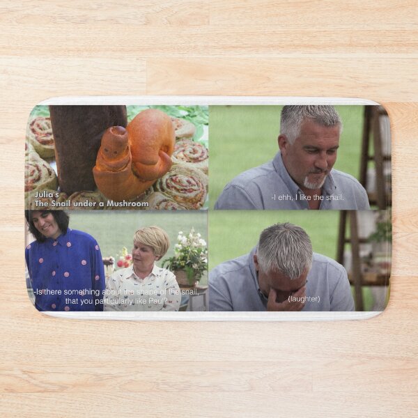 Item preview, Cheeky snail bread sequence Paul Holywood the great british baking show designed and sold by TheBritishShop.