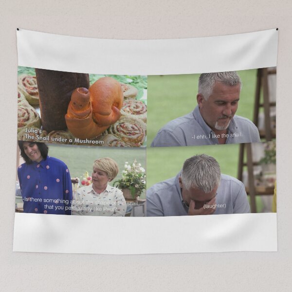 Item preview, Cheeky snail bread sequence Paul Holywood the great british baking show designed and sold by TheBritishShop.