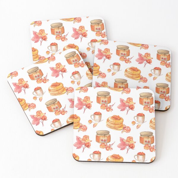 Item preview, Cloudberries, pancakes and jam designed and sold by Flowersforbear.