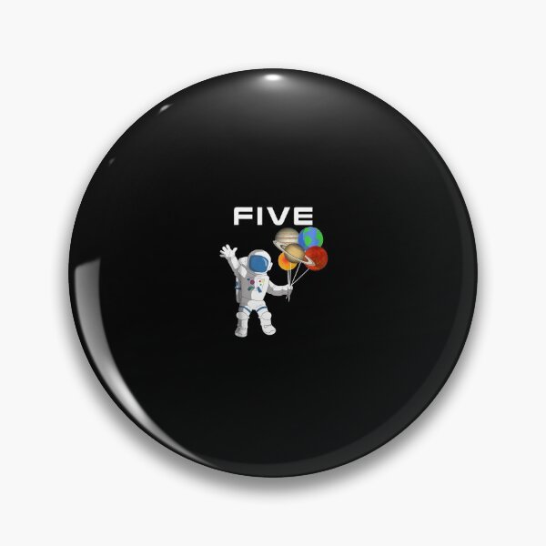 Item preview, Kids 5 Year Old Outer Space Birthday Party 5th Birthday B designed and sold by Chanielshian.