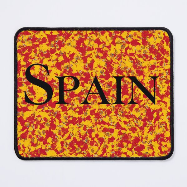 Item preview, Spain Abstract Flag with text designed and sold by SilverFantasy.