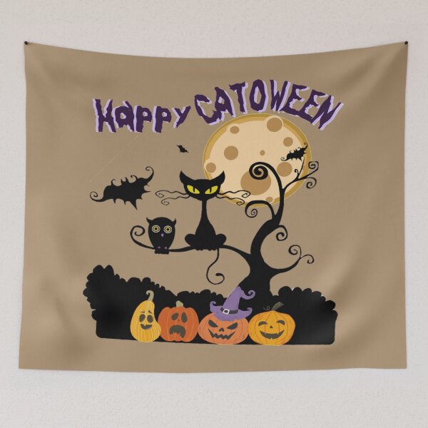 Item preview, Happy Catoween Cute Halloween Cat lover costume designed and sold by Simi2020.