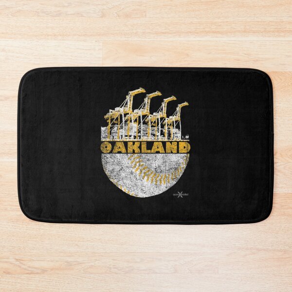 Item preview, Vintage Oakland Baseball Port Crane Skyline designed and sold by Chanielshian.