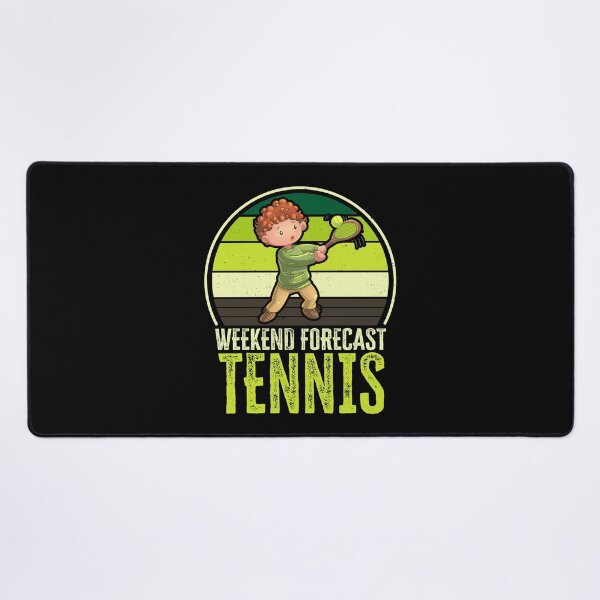 Item preview, Weekend forecast: Tennis, Funny Tennis Player Quote, Gift for Tennis Lovers designed and sold by AS-Shirts.