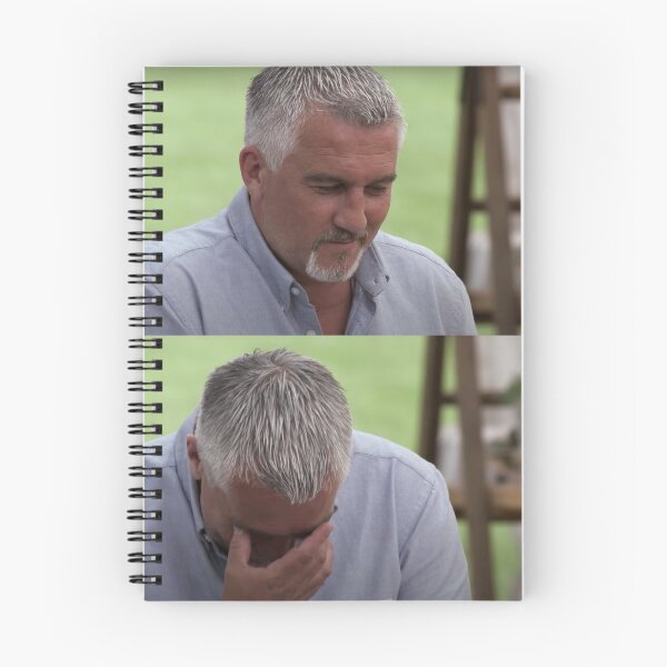 Item preview, Funny Paul Hollywood realizing meme great british baking show designed and sold by TheBritishShop.