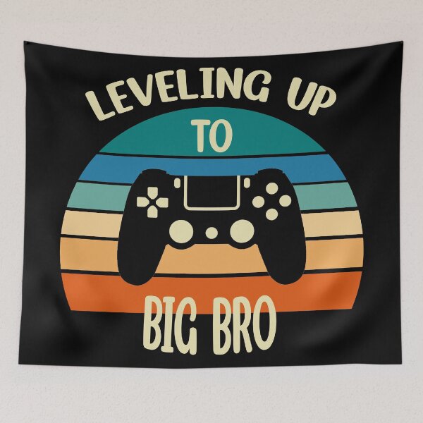 Item preview, Leveling up to Big Bro T-Shirt Promoted To Big Brother  designed and sold by Rami Khalifah.