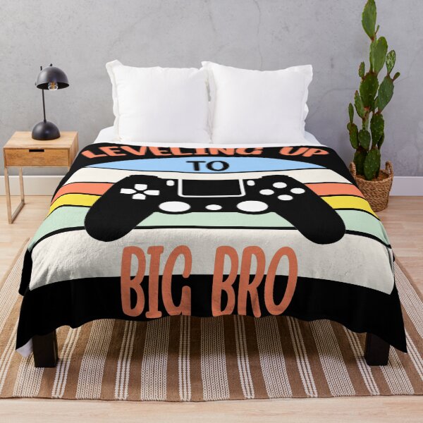 Item preview, Leveling up to Big Bro T-Shirt Promoted To Big Brother  designed and sold by Rami Khalifah.