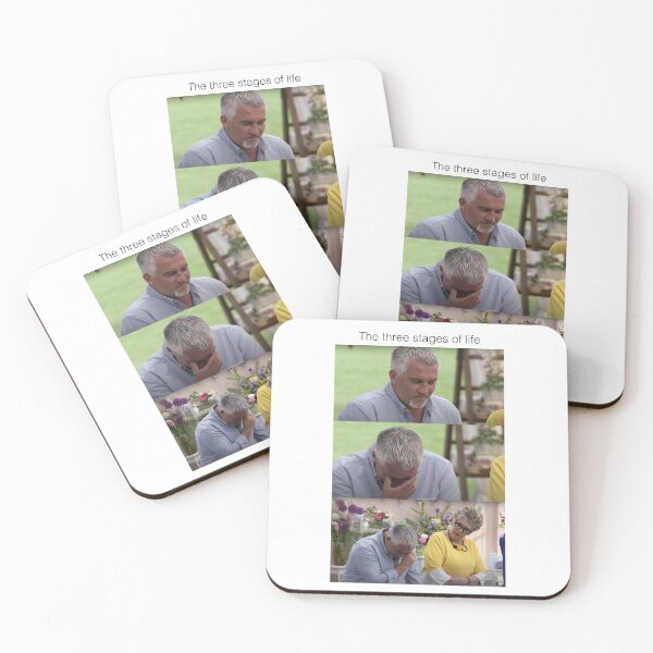 Item preview, Funny meme Paul Hollywood realizing moment great british bake off designed and sold by TheBritishShop.