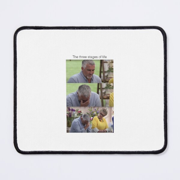Item preview, Funny meme Paul Hollywood realizing moment great british bake off designed and sold by TheBritishShop.
