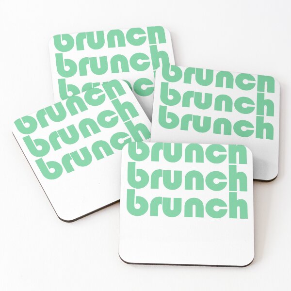 Item preview, Brunch Brunch Brunch Fun Cute 70s Design designed and sold by deskwhiskey.