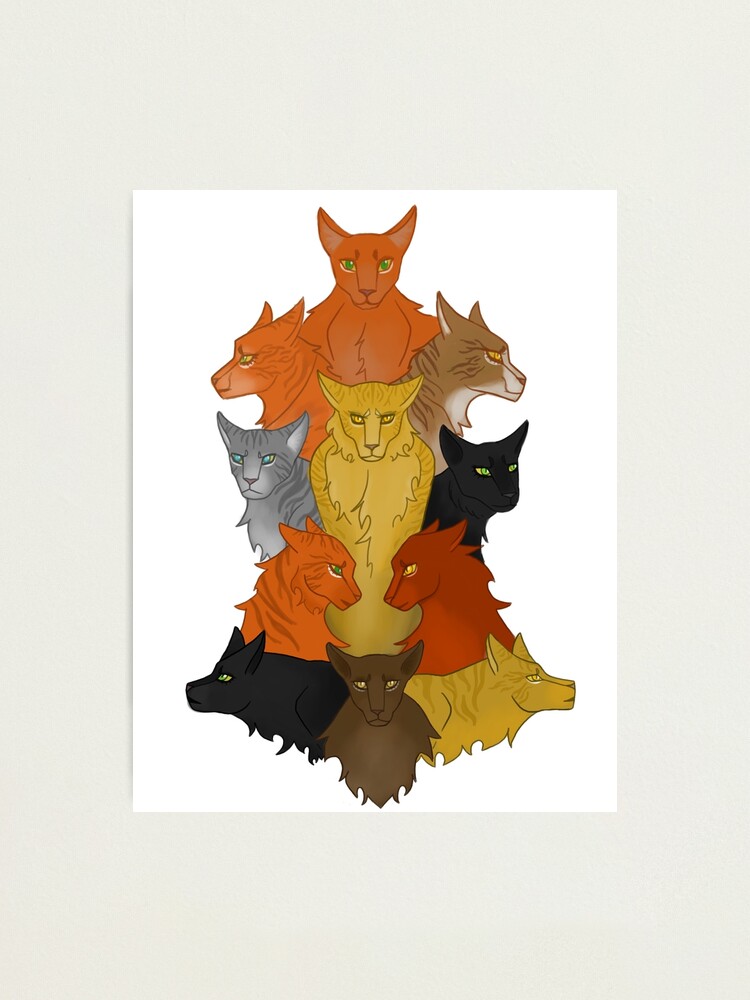 Firestar Warriors Headshot | Art Print