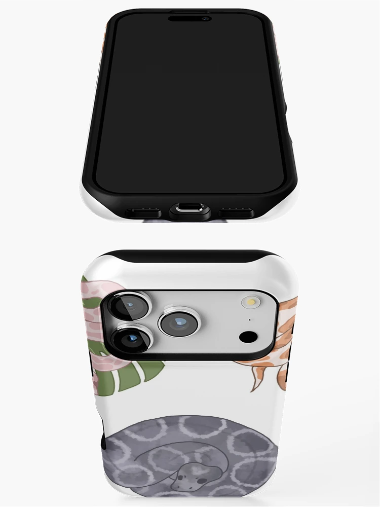 Thumbnail 3 of 4, iPhone Case, Ball Python Sticker Pack designed and sold by bugrains.