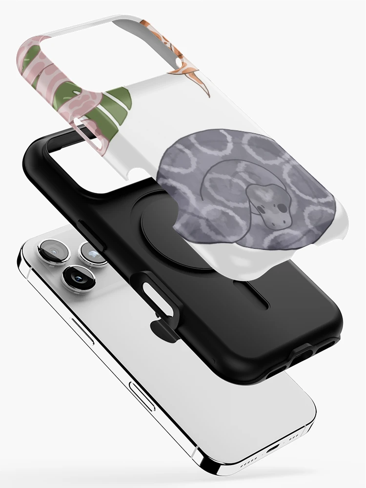 Thumbnail 2 of 4, iPhone Case, Ball Python Sticker Pack designed and sold by bugrains.
