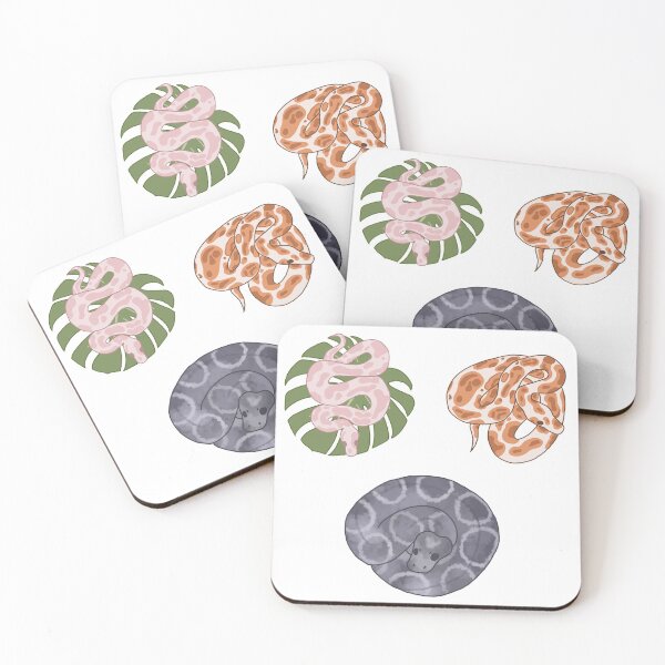 Item preview, Ball Python Sticker Pack designed and sold by bugrains.