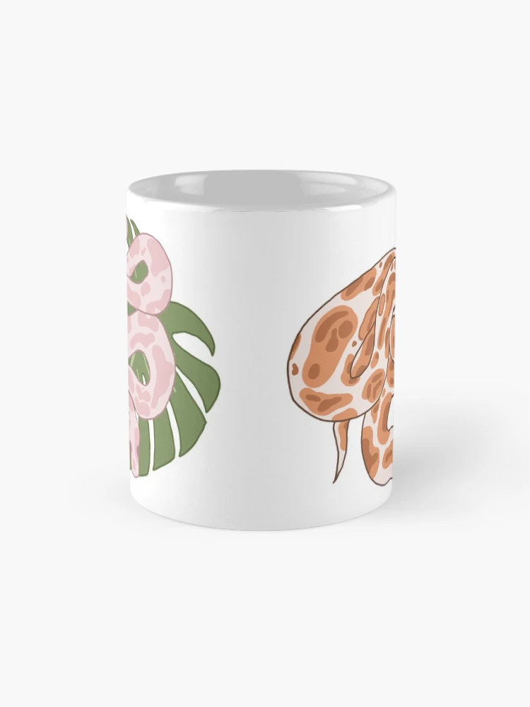 Thumbnail 4 of 6, Coffee Mug, Ball Python Sticker Pack designed and sold by bugrains.