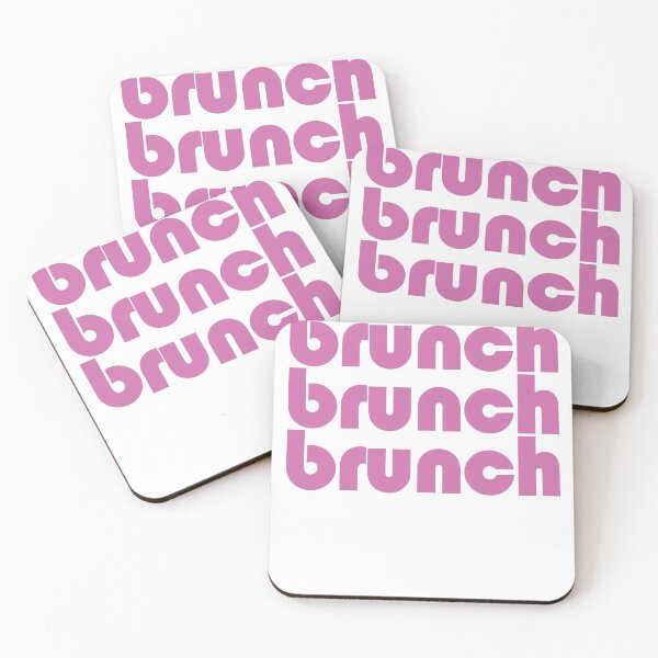 Item preview, Brunch Brunch Brunch Fun Cute 70s Design designed and sold by deskwhiskey.