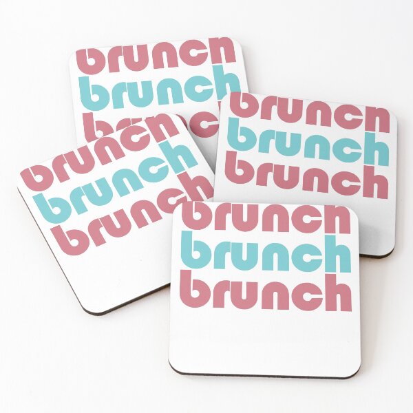 Item preview, Brunch Brunch Brunch Fun Cute 70s Design designed and sold by deskwhiskey.