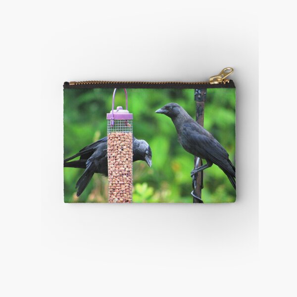 Item preview, Young jackdaws on bird feeder designed and sold by turniptowers.