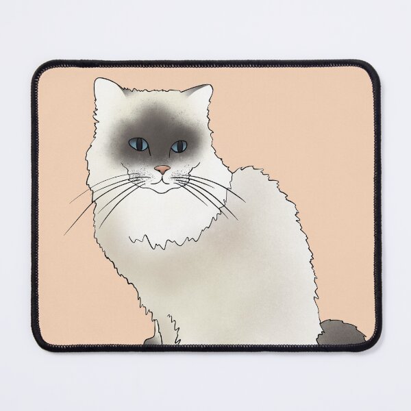 Item preview, Bells the Ragdoll cat designed and sold by sarahlcreative.