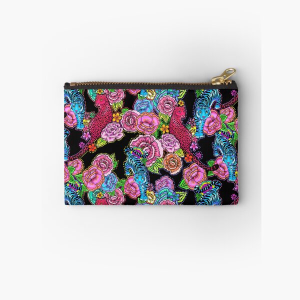 Item preview, neon jungle floral designed and sold by beesocks.