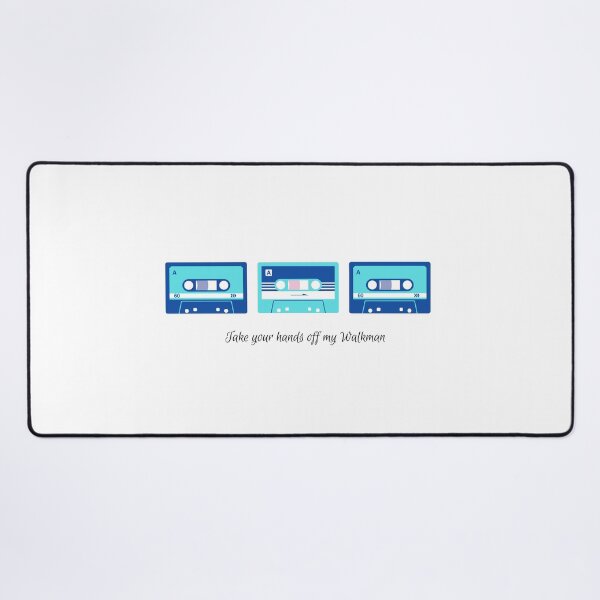 Item preview, take your hands off my walkman blue designed and sold by LannisterOnMars.