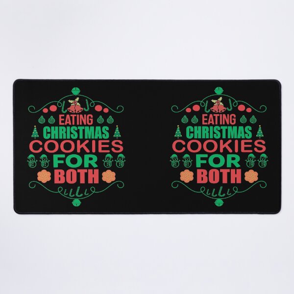 Item preview, Eating Christmas Cookies For Both designed and sold by AmethystMurad.