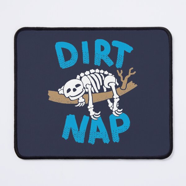 Item preview, Funny Sloth Skeleton Dirt Nap designed and sold by Huhnerdieb Apparel.