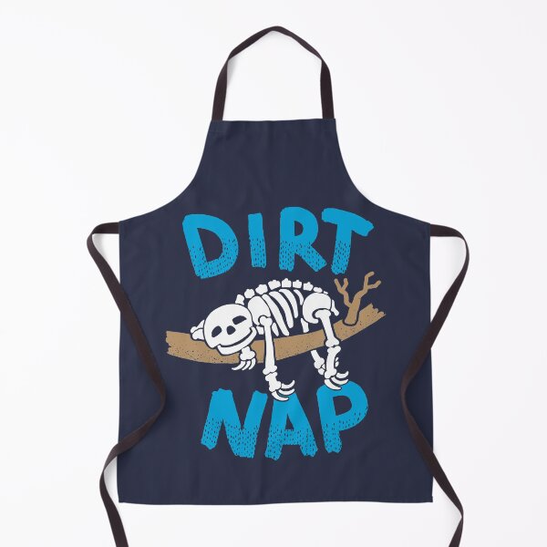 Item preview, Funny Sloth Skeleton Dirt Nap designed and sold by Huhnerdieb Apparel.