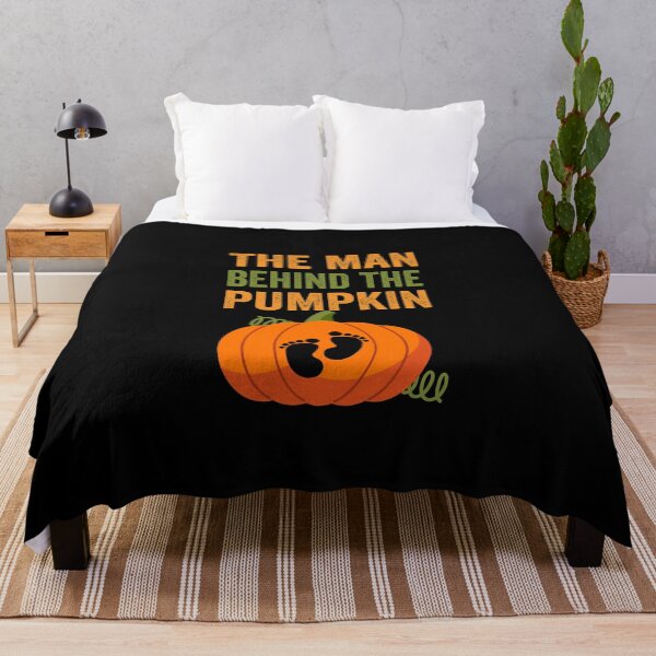 Item preview, The Man Behind The Pumpkin Dad Soon Halloween Pregnancy designed and sold by AMINE ★★★★★.