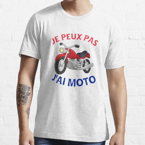 Affiche J'peux pas j'ai moto - La French Touch