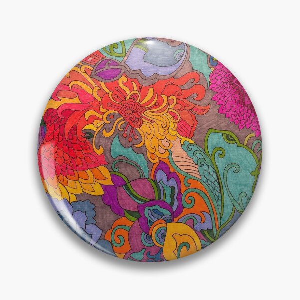 Item preview, psychedelic flowers 2 designed and sold by priestss64.