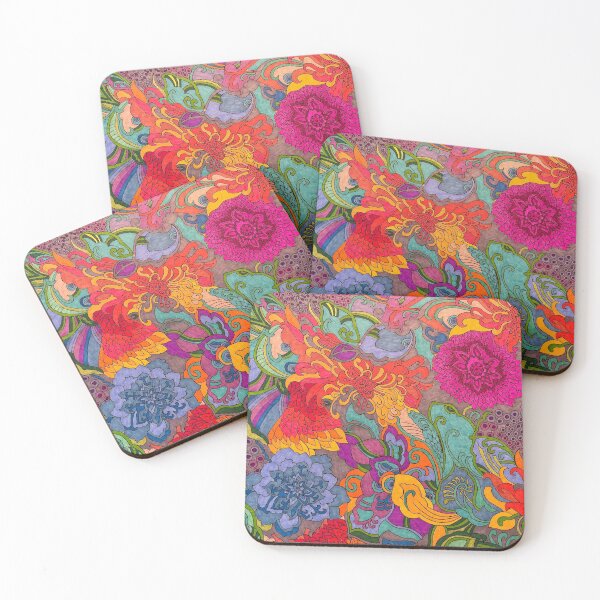 Item preview, psychedelic flowers 2 designed and sold by priestss64.