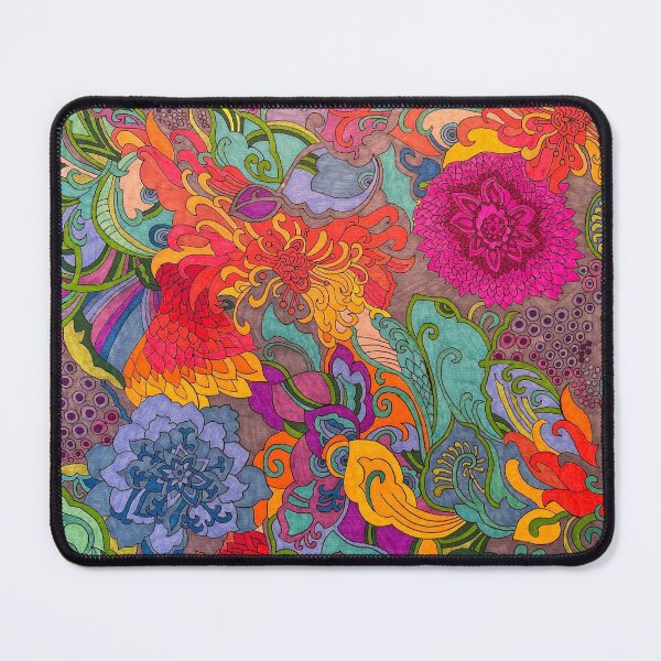 Item preview, psychedelic flowers 2 designed and sold by priestss64.