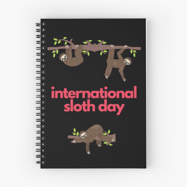 Item preview, International sloth day 9 designed and sold by Phoenix-27.