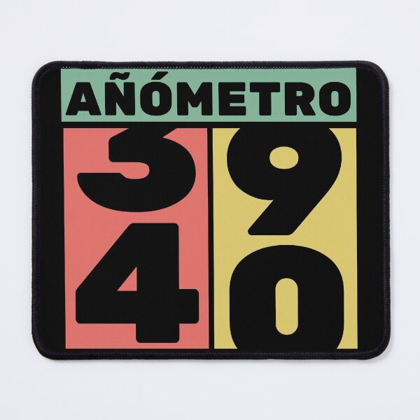 Item preview, Añómetro 40 Años Cumpleaños de 40, Regalo Vintage Divertido de Cumpleaños de 40 Años, 40th Birthday in Spanish designed and sold by InkItStudio.