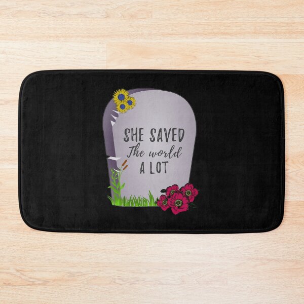 Item preview, She saved the world a lot designed and sold by yoshra.