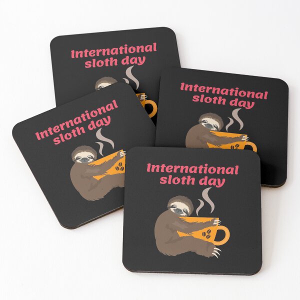 Item preview, International sloth day 8 designed and sold by Phoenix-27.