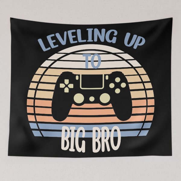 Item preview, Leveling up to Big Bro T-Shirt Promoted To Big Brother  designed and sold by Rami Khalifah.