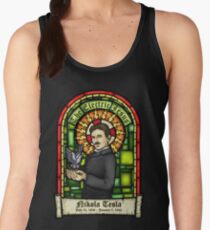 Tesla: The Electric Jesus Women's Tank Top
